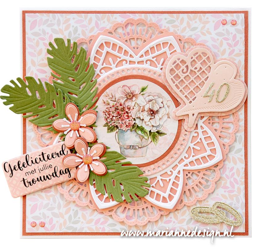 LR0853 Metal Die Marianne Design - Creatable - Wedding rings