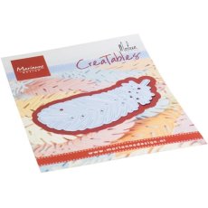 LR0854 Metal Die Marianne Design - Creatable -  Feather by Marleen
