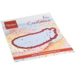 LR0854 Metal Die Marianne Design - Creatable - Feather by Marleen