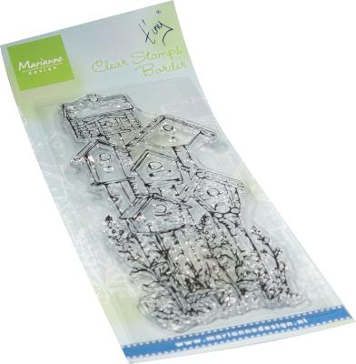 TC0921 Silhouette Art - Tiny's Border - Birdhouses