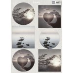 VK9609  A4 one side paper - Marianne Design - Serenity Horizons