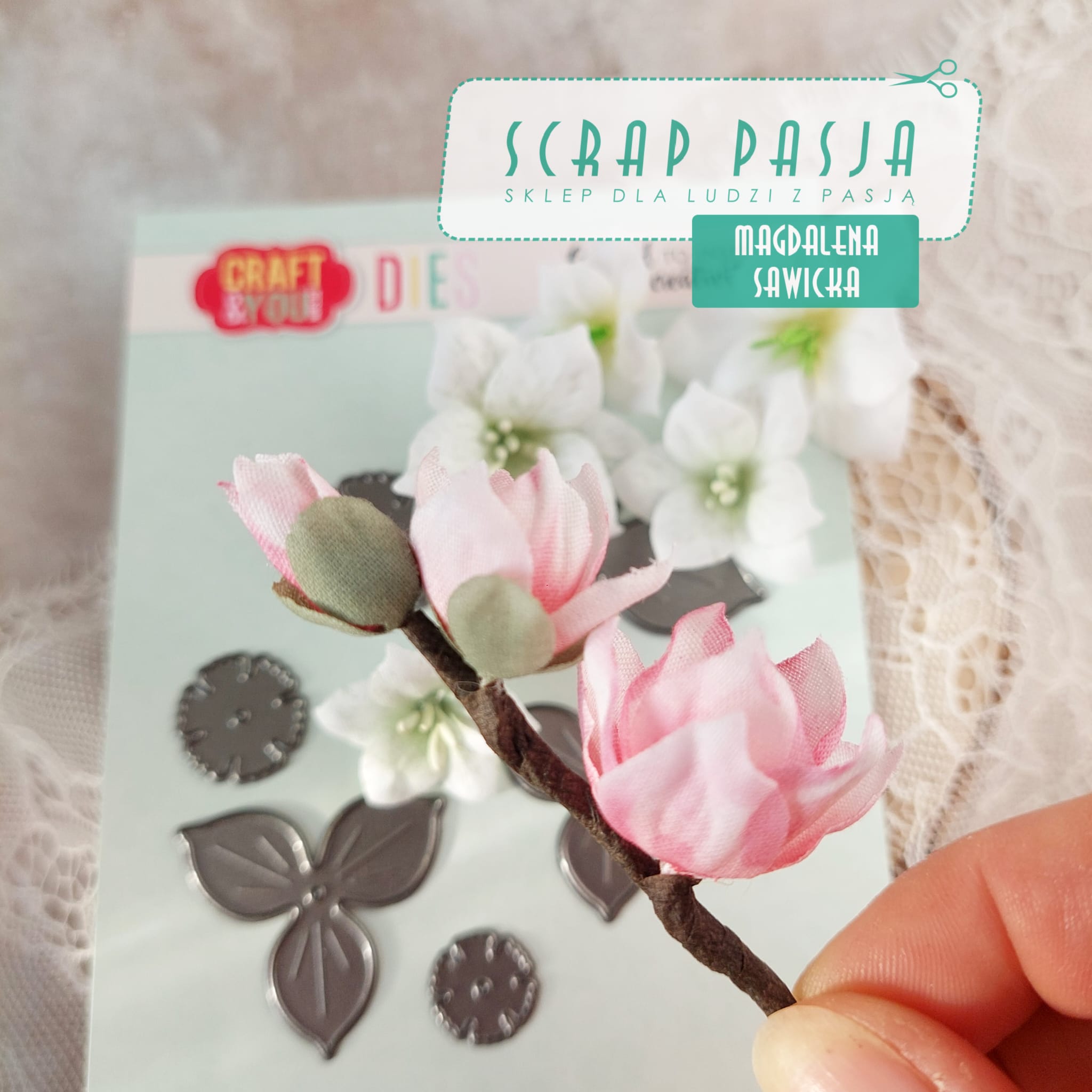 CW277 Cutting Die -Magda's daffodil- Craft&You Design