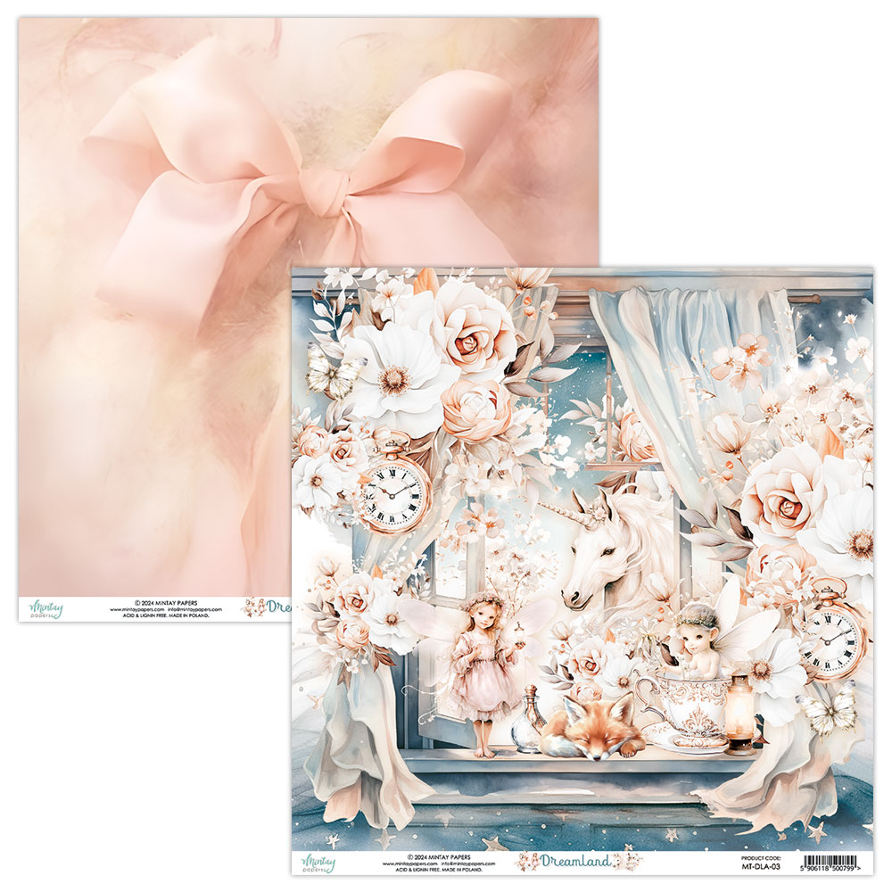 MT-DLA-08 DREAMLAND - paper set 15x15cm