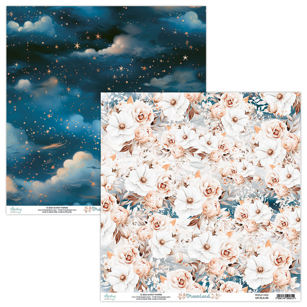 MT-DLA-08 DREAMLAND - paper set 15x15cm