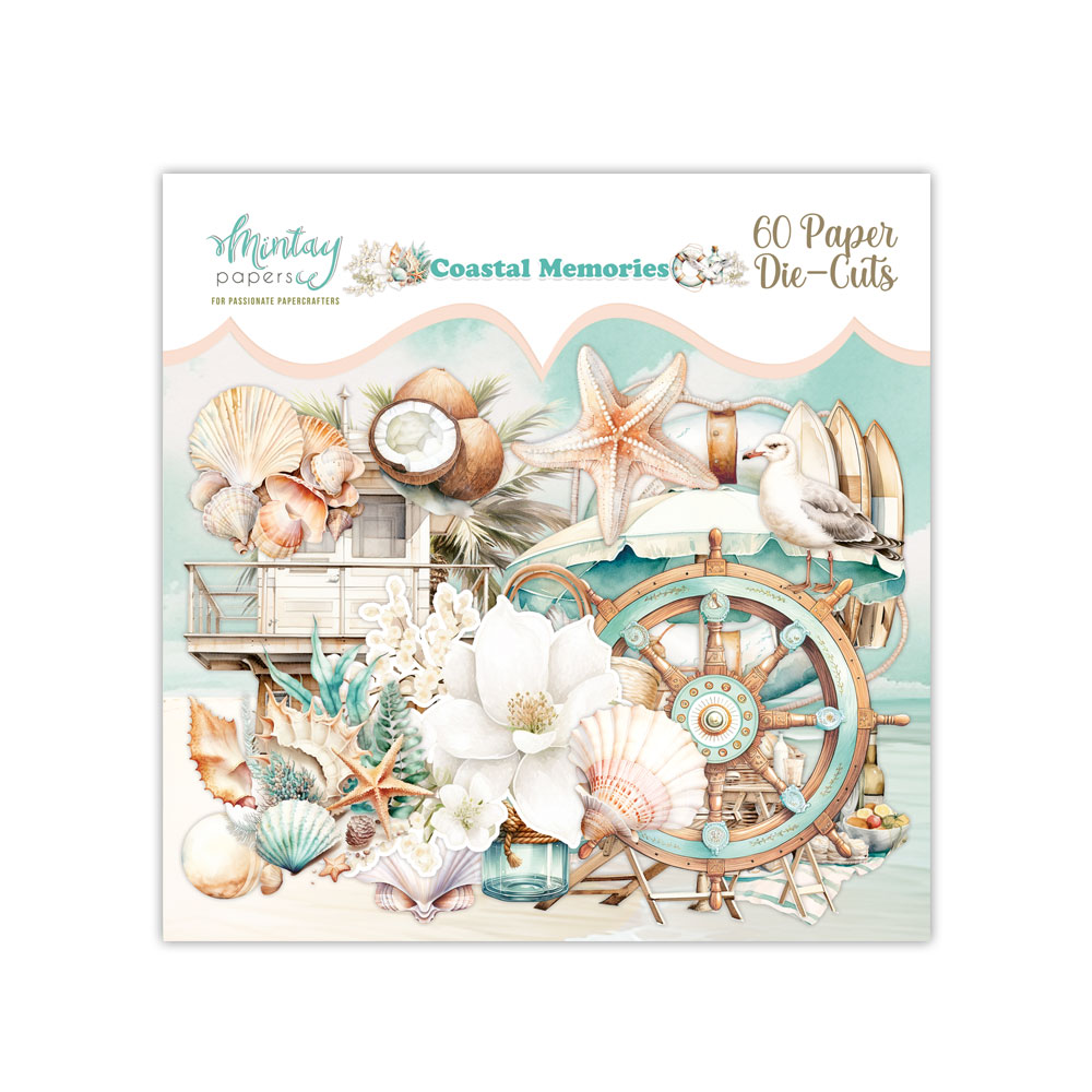 MT-COA-LSC COASTAL MEMORIES - MINTAY MINTAY - die cuts