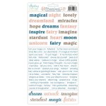 MT-DLA-13  DREAMLAND  - Paper stickers - wordss - MINTAY