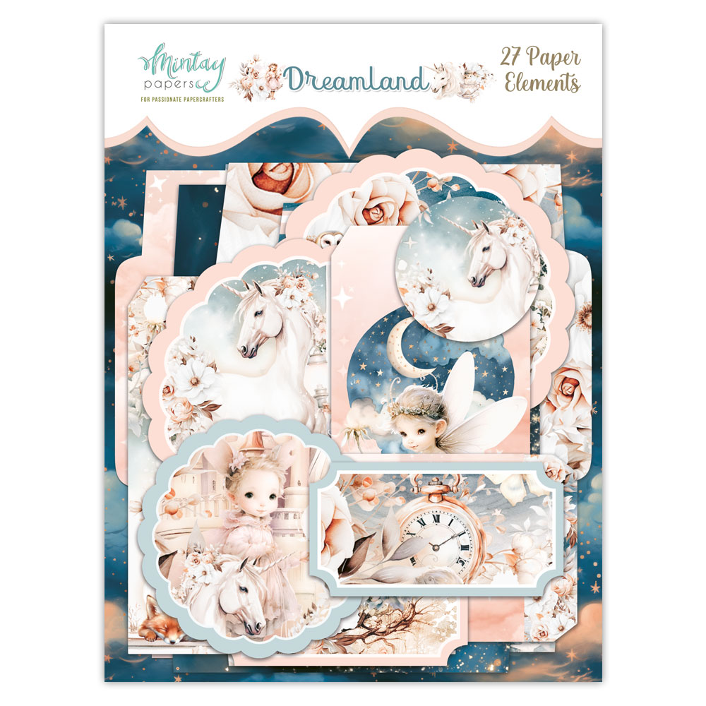 MT-DLA-LSCE DREAMLAND - Paper Envelopes and Tags - MINTAY MINTAY - die cuts