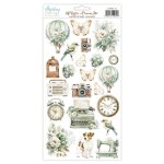 MT-RST-12 RUSTIC CHARMS - Paper stickers - elements - MINTAY