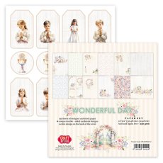 OK-WON30 Okładka od zestawu Boho Baby Craft & You Design - double-sided 30,5x30,5 cm