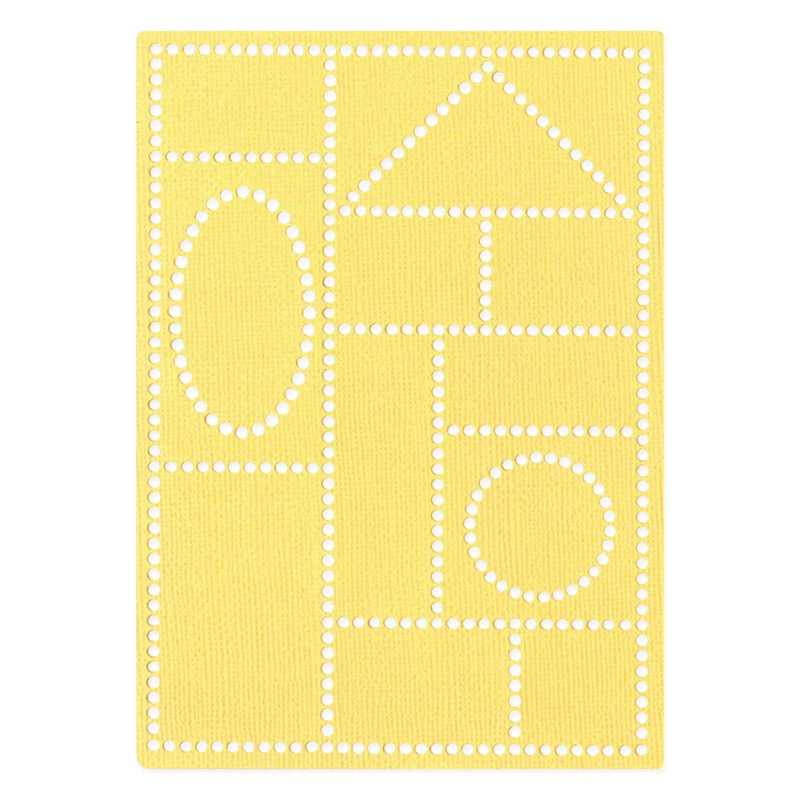 666560 Sizzix • Thinlits Die Set Faux Postage 2pcs