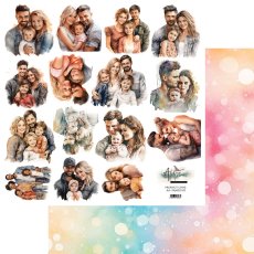 AA-FAMILY-01 Alchemy of Art  - Elements for self-cutting out 12x12"  Family