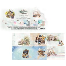AA-HT-07 Paper Set 12x12 " / 30,5 x 30,5 cm - Happy Time - Alchemy of Art 