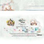 AA-HT-08 Alchemy of Art - 8x8'' - A SET OF PAPERS 20,3x20,3cm - Happy Time