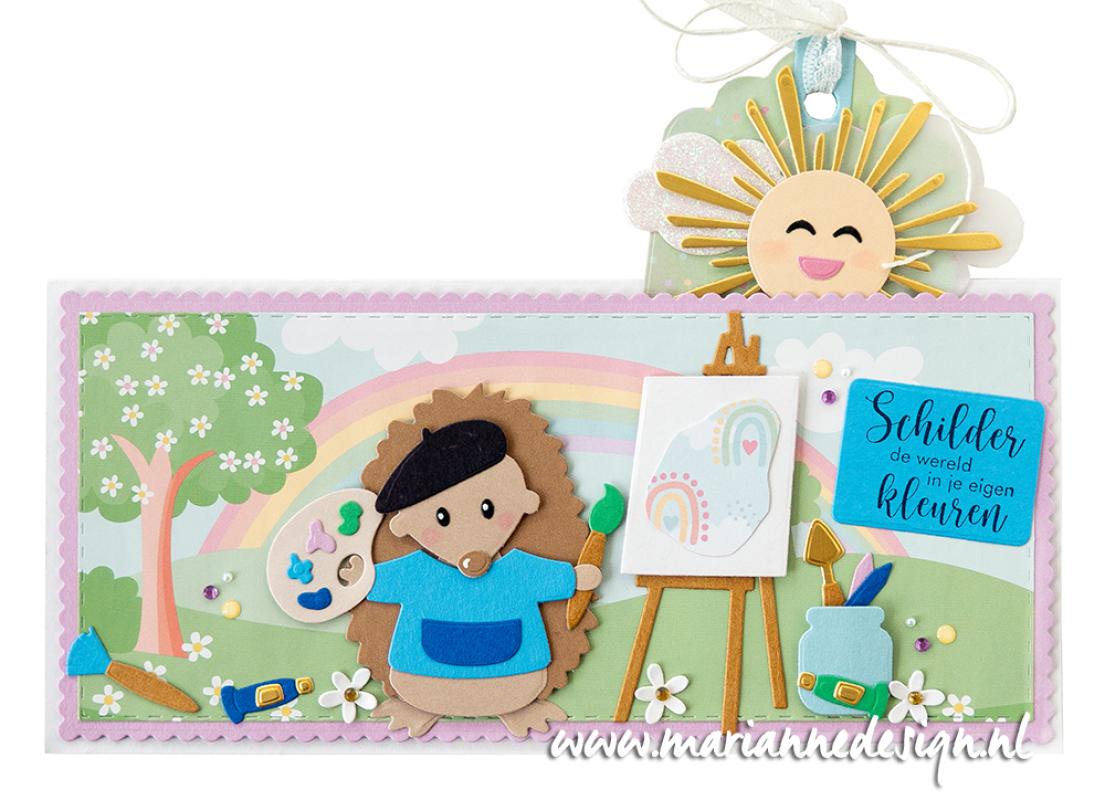 COL1544 Metal Die Marianne Design - Collectable - Papercraft accessories by Marleen