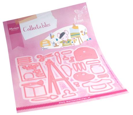 COL1544 Metal Die Marianne Design - Collectable - Papercraft accessories by Marleen