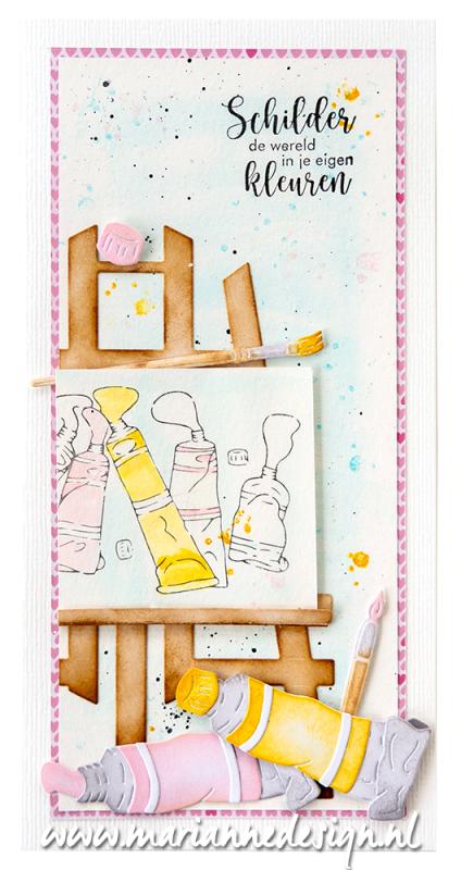 LR0857 Metal Die Marianne Design - Creatable - TINY'S PAINT TUBE