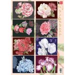 EWK1285 A4 one side paper - Marianne Design - Gorgeous - Paintings
