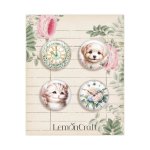 LEM-TODAY-04   Today - Zestaw samoprzylepnych ozdób / buttonów - Lemoncraft