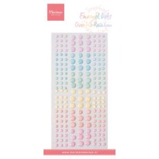 PL4532  Enamel dots - Over the rainbow