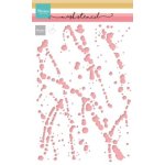 PS8157  Mask Marianne Design -  Mask Stencil - Tiny's Spilled Paint