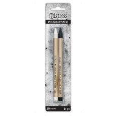 TDH83573  Ranger • Tim Holtz Distress Watercolor Pencil Picket Fence & Black Soot