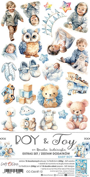 CC-C66-BT-12 - BOY & TOY - ZESTAW DODATKÓW - BABY BOY