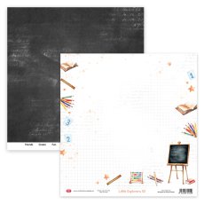 CP-LE02 Double-sided scrapbooking paper Craft & You Design  12x12" Little Explorers 02  