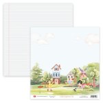 CP-LE03 Double-sided scrapbooking paper Craft & You Design  12x12" Little Explorers 03