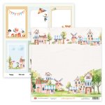 CP-LE04 Double-sided scrapbooking paper Craft & You Design 12x12" Little Explorers 04