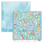 CP-LE08 Elements for self-cutting out 12x12" Little Explorers 08
