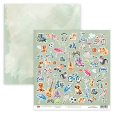 CP-LE10 Elements for self-cutting out 12x12" Little Explorers 10