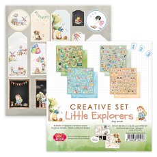 OK-LESET30 Cover of Creative Set Little Explorers Craft & You Design - Double sided paper  30,5x30,5 cm