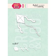 CW286  Cutting Die -  Kite - Craft&You Design