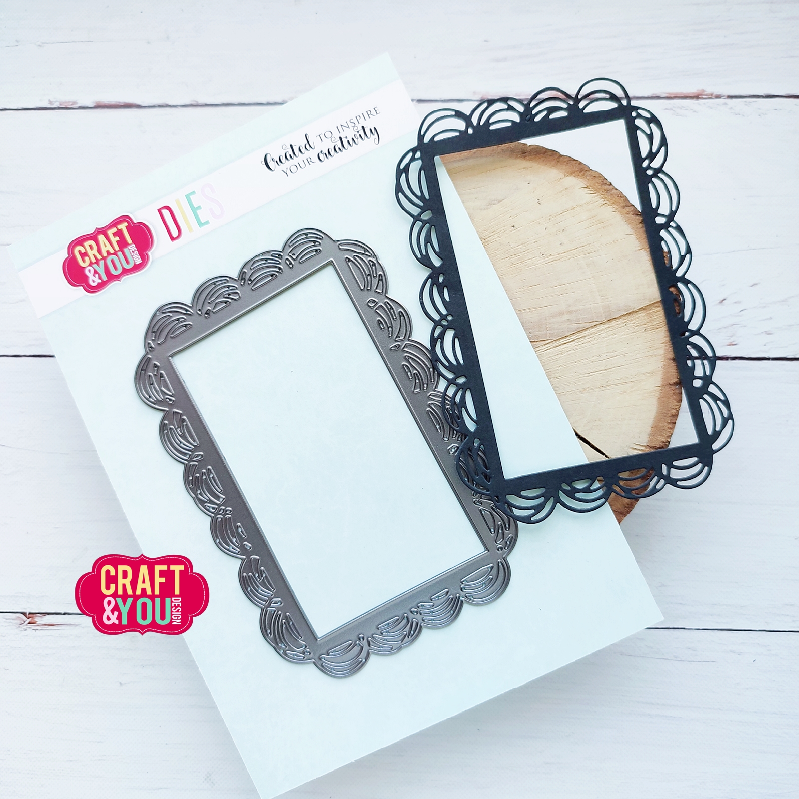 CW293 Cutting Die - Drawing Frame - Craft&You Design