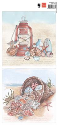 EWK1300 one side paper - Marianne Design - Seabreeze XL