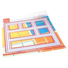 LR0858 Metal Die Marianne Design - Craftable - Layout Square