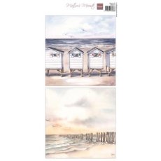 MB0216 one side paper - Marianne Design - Mattie's Mooiste - Beach XL