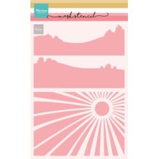 PS8158  Mask Marianne Design -  Mask Stencil - Picnic Scenery