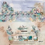 AA-UW-07 PRE-SALE Alchemy of Art - 12x12'' - A SET OF PAPERS - Underwater world