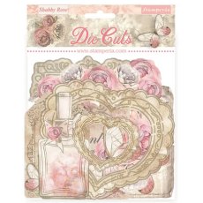 DFLDC99  Shabby Rose Die Cuts Assorted (42pcs)