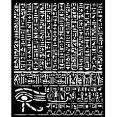 KSTD163 Stamperia Fortune Thick Stencil 20x25cm Egypt
