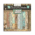 SBBL154  Stamperia Land of Pharaohs Maxi Background 12x12 Inch Paper Pack
