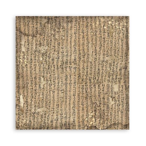 SBBS106 Stamperia Land of Pharaohs Backgrounds 8x8 Inch Paper Pack