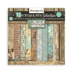 SBBS106 Stamperia Land of Pharaohs Backgrounds 8x8 Inch Paper Pack
