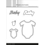 SBD335 Dies Simple and Basic- "Baby Onesie"