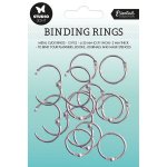 SL-ES-RING03 Binding Rings silver