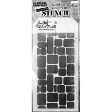 TH-S178 / TIM HOLTZ LAYERED STENCIL “Labels”
