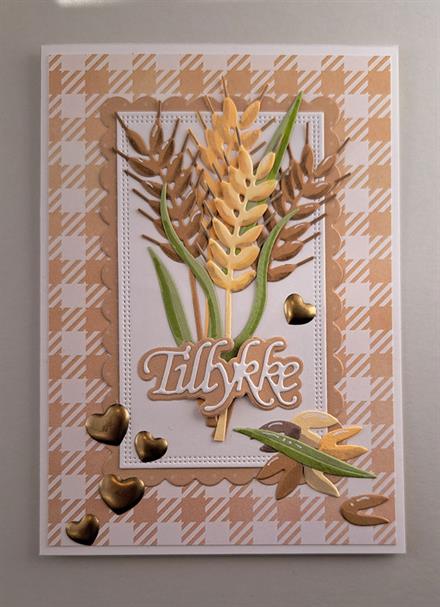 BLD1629 Dies By Lene-"Ear of corn"