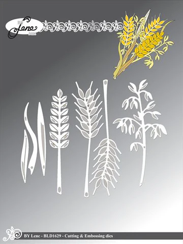 BLD1629 Dies By Lene-"Ear of corn"
