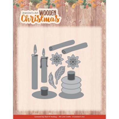 JAD10178 Jeanine's art Cutting Die - Wooden Candles